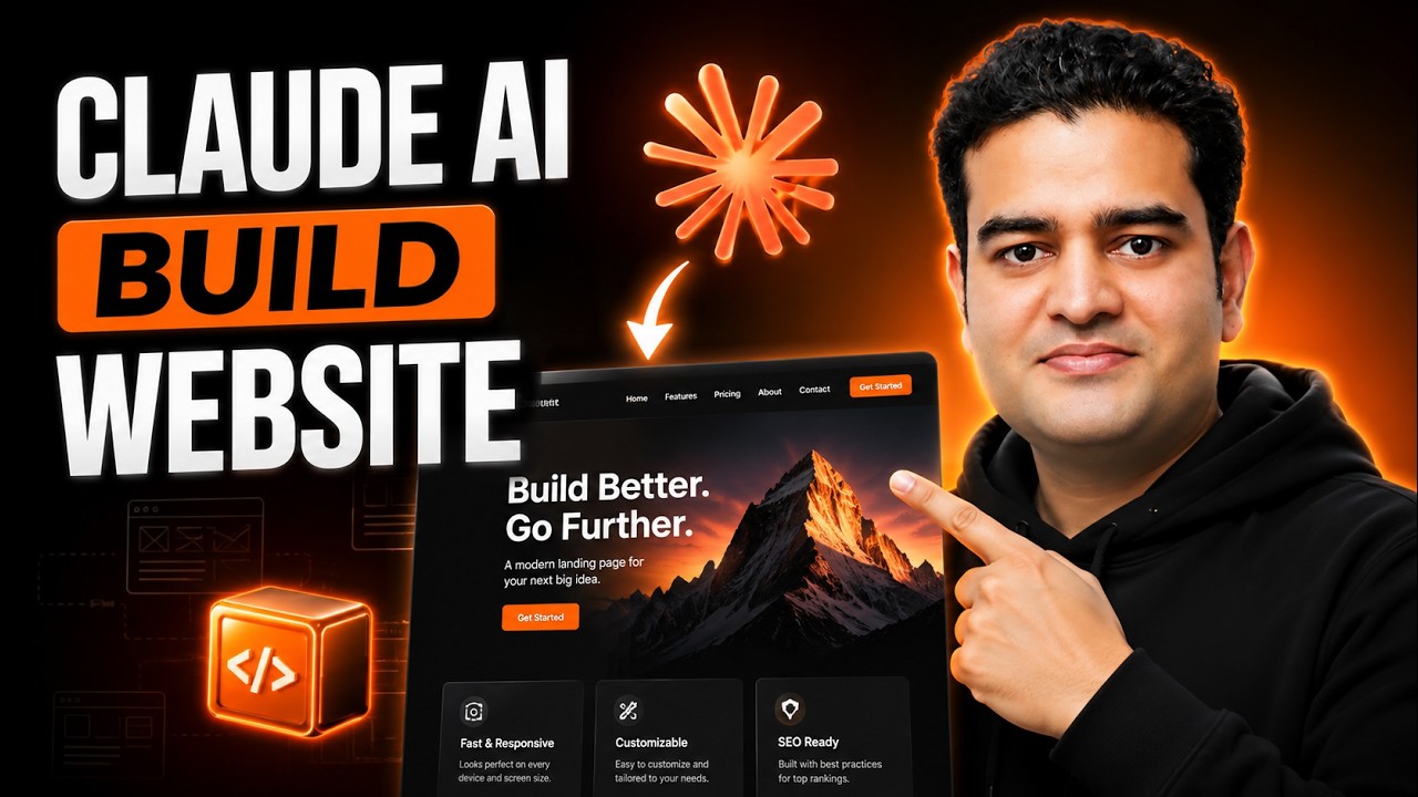 Create AI Website Using Claude AI | No Coding No Technical | AI Website Course | #aiwebsites
