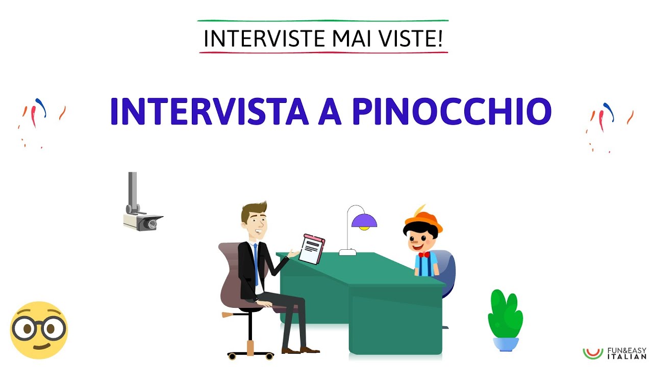 INTERVISTA A PINOCCHIO