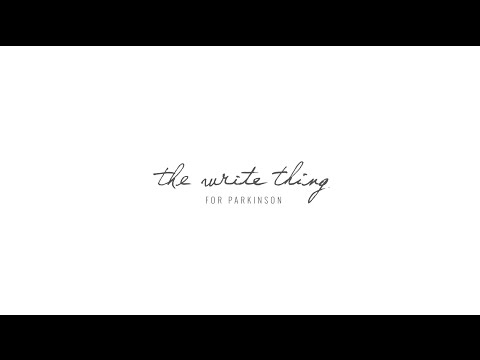 ⁣The Write Thing for Parkinson
