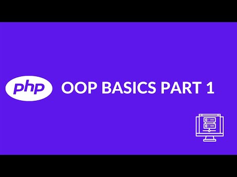 Php Oopobject Oriented Programming Basics Part 1 2021