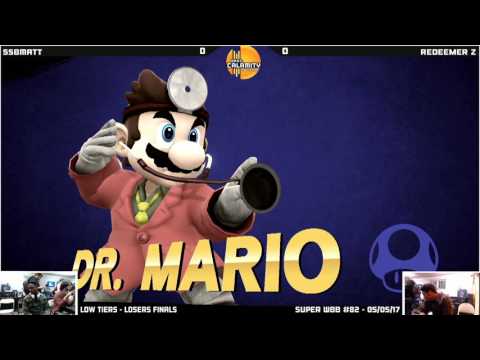 WBB #82  SSBMatt (Mac) vs Redeemer Z (Doc)   Losers Finals   Low Tiers