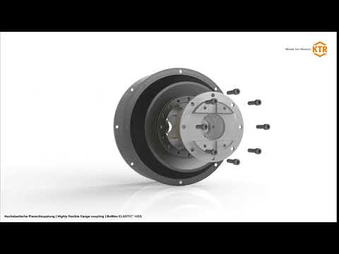 BoWex ELASTIC HEG  highly flexible flange coupling   KTR Systems