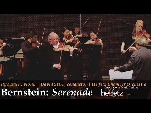 Bernstein: Serenade | Ilya Kaler, violin; David Stern, conductor