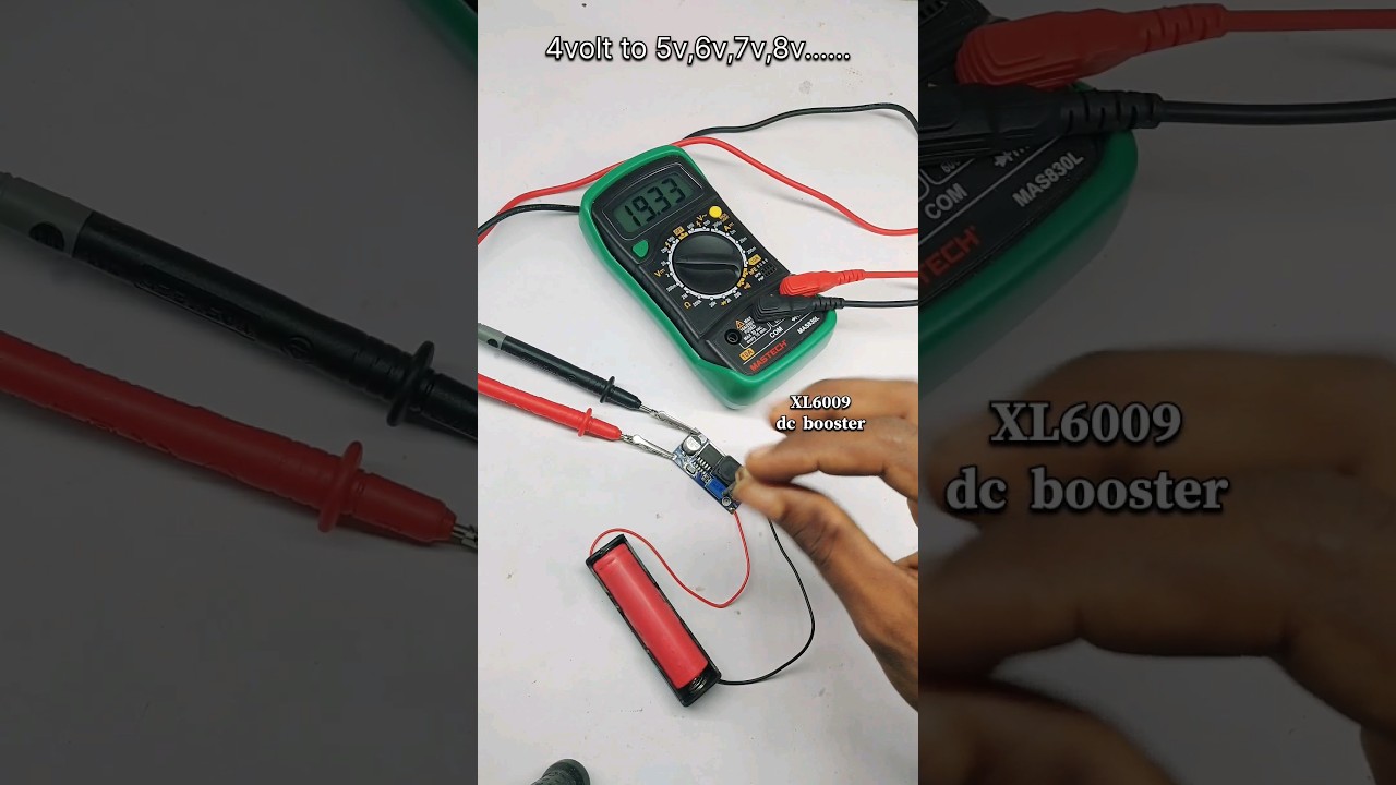 XL6009 DC-DC Boost Converter 3-34V to 4-35V 2.5A Step-Up Module Video Thumbnail