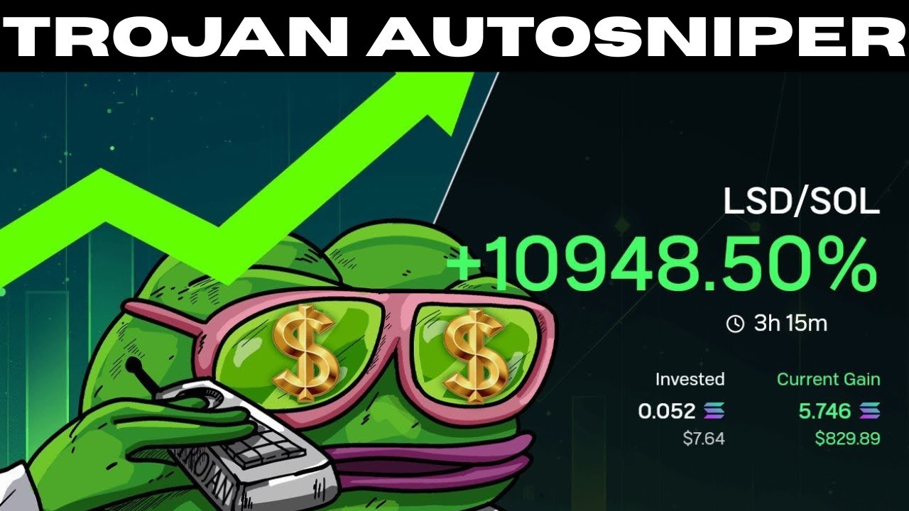 Trojan Trading Bot Offers FREE Auto Sniper Feature