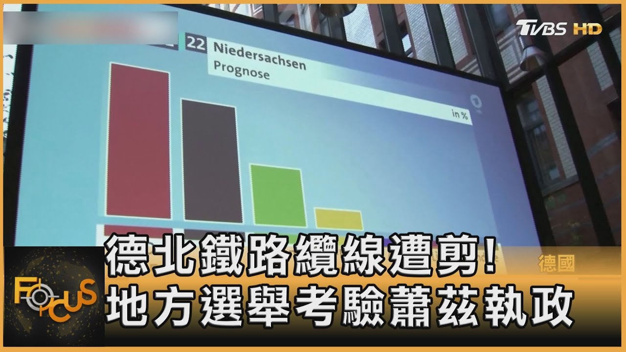 德北鐵路纜線遭剪!地方選舉考驗蕭茲執政