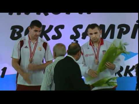 Final - Men's Light Heavy (81kg) AWARDS - AIBA European Confederations Championships