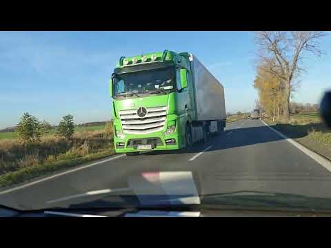 Łagiewniki, driving on DK 8 towards Joranów Śląski VID 20251106 142443