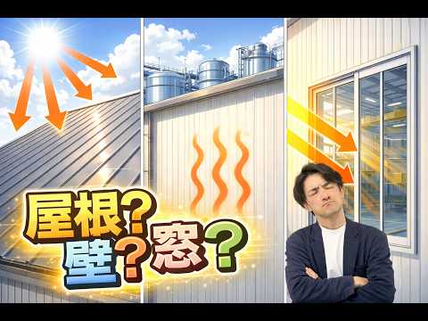 遮熱は屋根から？それとも壁？窓？遮熱トーーク!!☆第7話☆