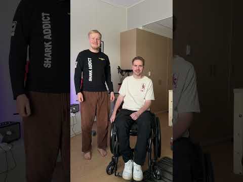 Bäkkäri pyörätuolilla