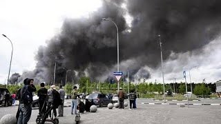 🔥首都が戦場に…モスクワ製油所爆発で市民パニック#ロシア #ウクライナ #モスクワ #無人機攻撃 #ドローン攻撃 #国際情勢 #戦争ニュース #ゼレンスキー #プーチン #世界ニュース