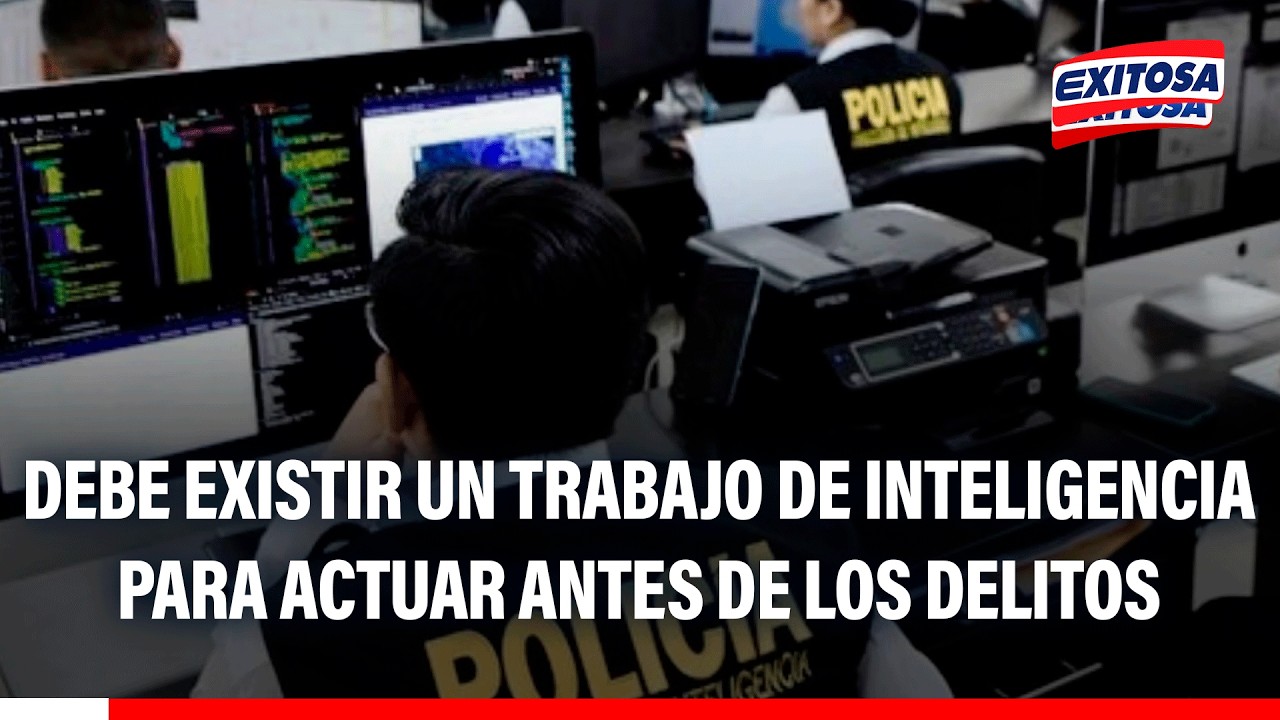 🔴🔵Debe existir un trabajo de Inteligencia para actuar antes de los delitos, asegura senador Ccahuana