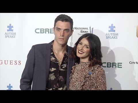 Shenae Grimes & Josh Beech "La Vie En BLUE" Fashion Gala Blue Carpet