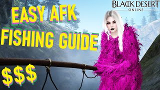 EASY AFK FISHING/MONEY-MAKING GUIDE | Black Desert Online