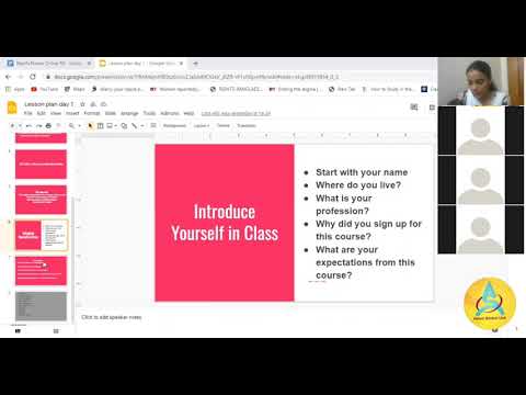 Online Spoken English | Demo Class | Batch 3 Day 1 | How to Introduce Yourself