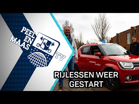 Rijlessen weer gestart - 9 maart 2021 - Peel en Maas TV Venray