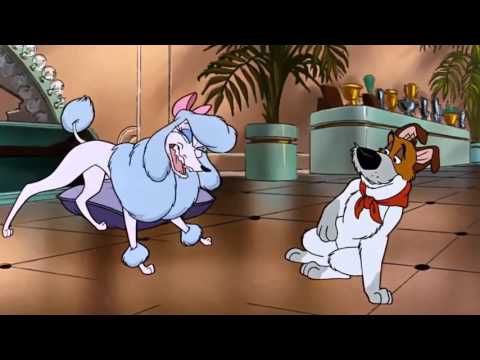 Oliver and Company - Dodger and the others rescue Oliver HD