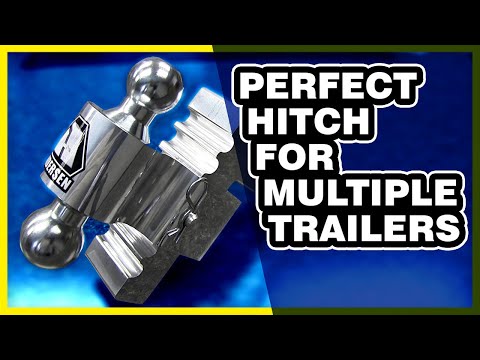 Never Rust Adjustable Ball Mount Trailer Hitch | Andersen Manufacturing Rapid Hitches