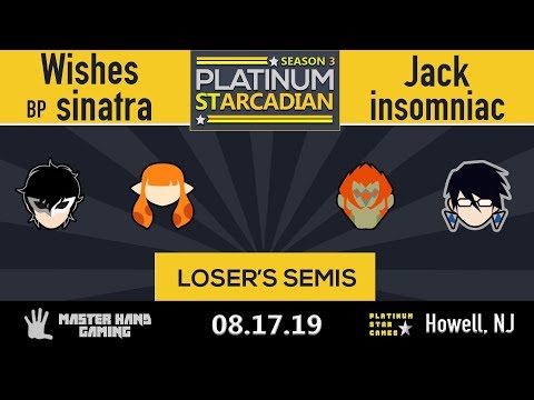 Platinum Starcadian S3 - Wishes + sinatra vs Jack + insomniac - L Semifinals