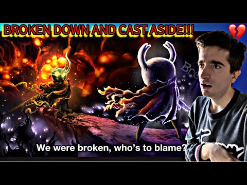 DAMN... First Time Reacting to "Hollow Knight Musical Bytes - Broken Vessel - With Lyrics by MOTI"