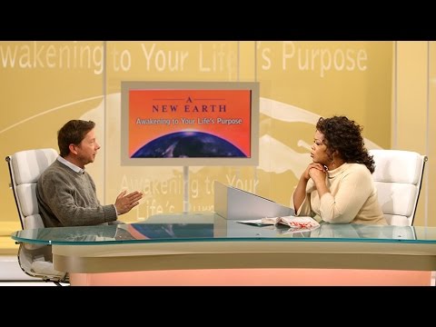 Eckhart Tollle & Oprah 2009 Global Web series ~ Awakening your life purpose vid 1/3