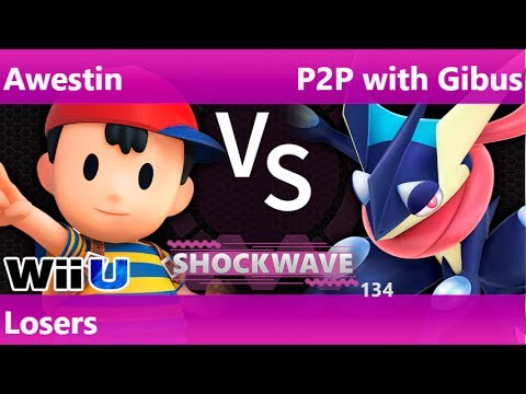 SW 134 - FX | Awestin (Ness) vs P2P with Gibus (Greninja, Lucario) Losers - Smash 4