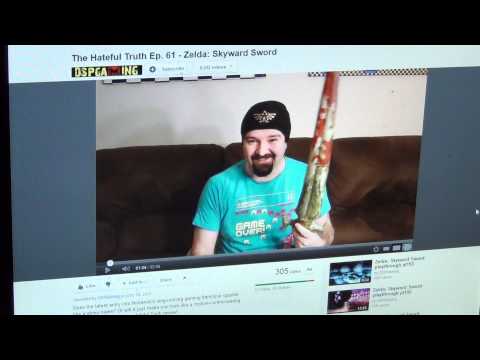 OnlineVideoGames DSPGaming The Hateful Truth Episode 61 Zelda: Skyward Sword Response Review