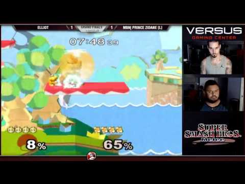VS Weekly 7/31/16 - Grand Finals - Eliott (Peach) vs Zidane (Fox) - Melee