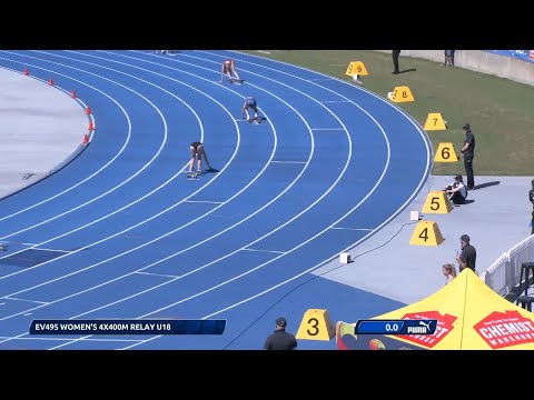 U18 Women 4x400m Final 2022 Australian Track & Field Championships