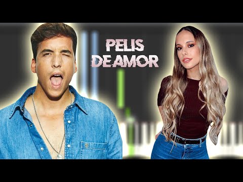 Xuso Jones, Masi - Pelis de Amor | Instrumental Piano Tutorial / Partitura / Karaoke / MIDI