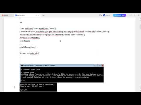 Advanced Java Programming Exp 20