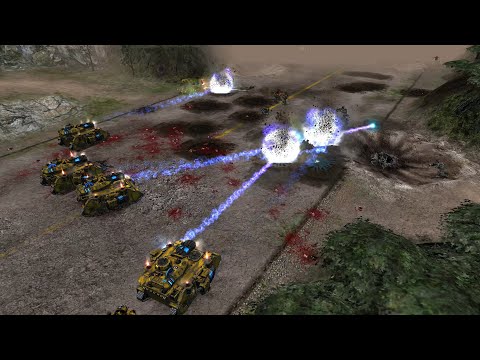 Imperial Fists vs Death Guard - Survival - Unification Mod - Warhammer 40K Dawn Of War Soulstorm