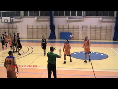 OZKosz Cz-wa Liga Okręgowa 2011/2012 28.11.11 OSiR Kłobuck - CTC AZS Politechnika Cz-wa 2 kwarta