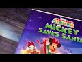 Disney Mickey Mouse Clubhouse Mickey Saves Santa Dvd Un Boxing