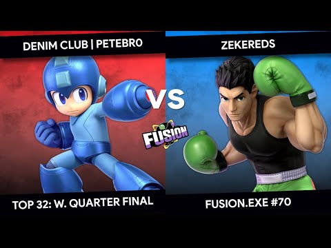 Fusion.exe 70 - petebr0 (Mega Man) vs ZekeReds (Little Mac) - Top 32 - Winners Quarters