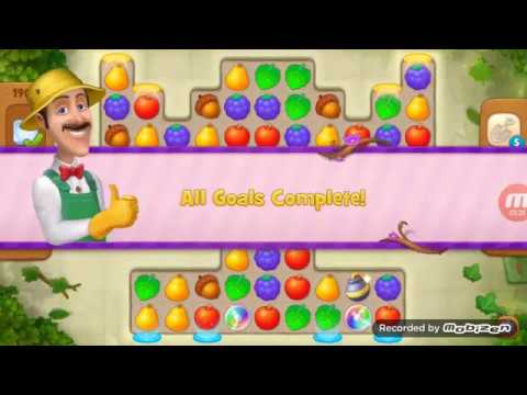 Gardenscapes SUPER HARD LEVEL 1904! BOOSTERS USED!