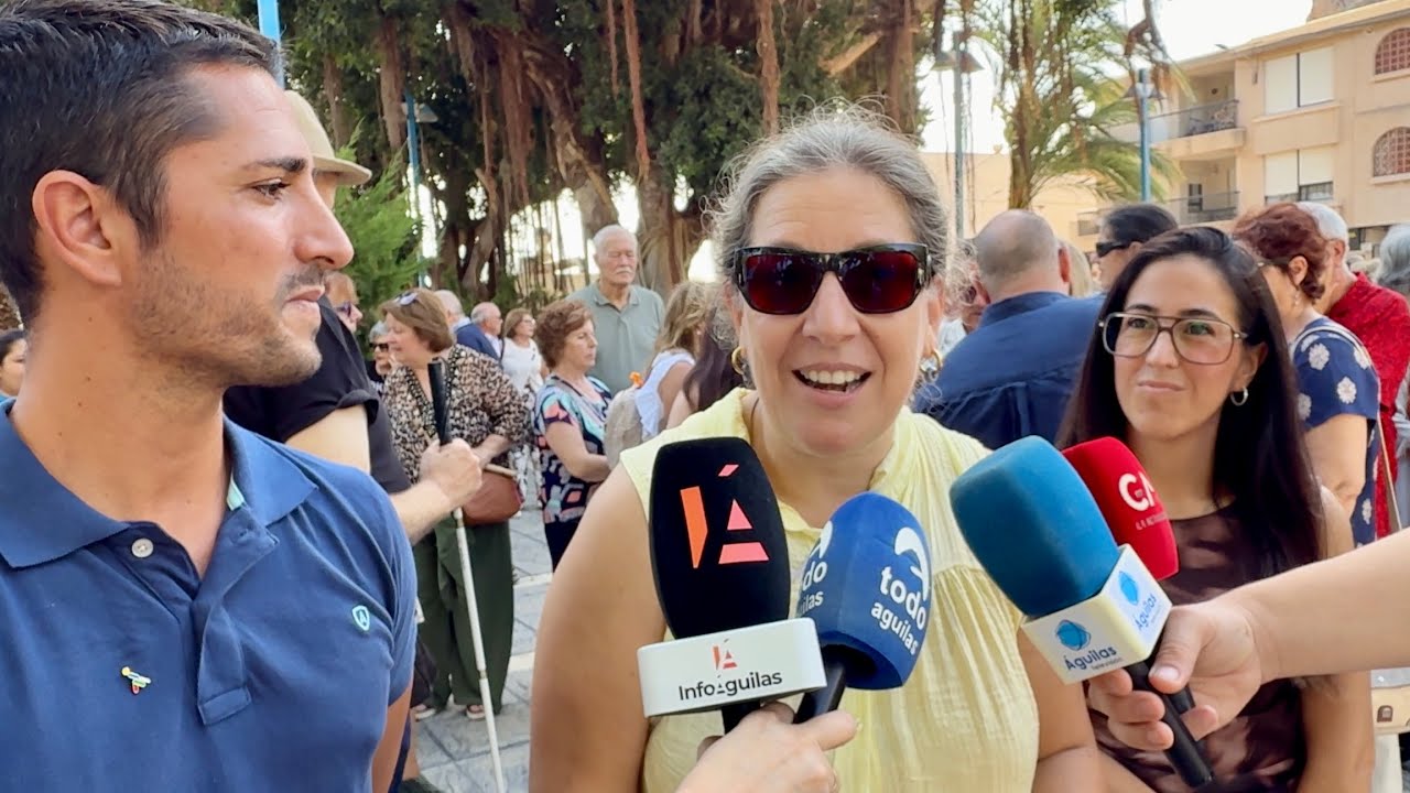 Más de doscientas personas de la ONCE, de distintos municipios de la Región de Murcia, visitan hoy Águilas