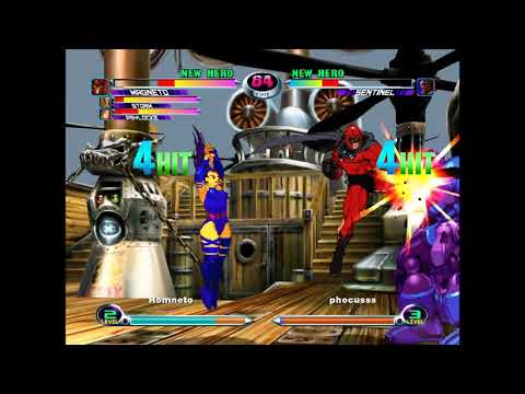 MvC2: Romneto - Pure MSP Rushdown [vs phocus] .:5.26.21:.
