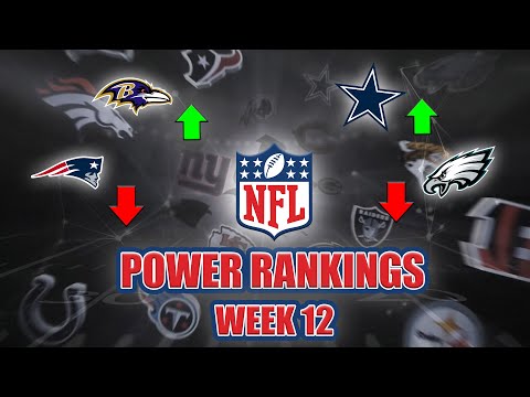 <h1 class=title>NFL Week 12 Power Rankings | The Patriots Offense Is Miserable, Ravens Keep Climbing</h1>