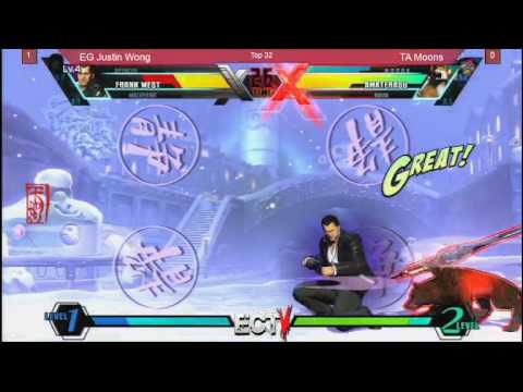 ECTV UMVC3 Top 32 TA Moons vs EG Justin Wong
