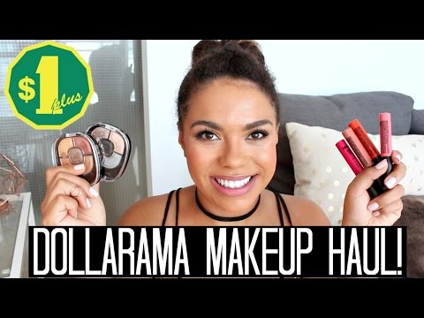 Dollarama Makeup Haul (Mariposa Makeup) + Reviews! | samantha jane Video