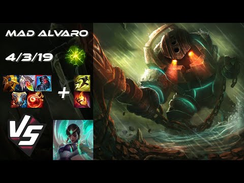 MAD Lions Alvaro SUPPORT Nautilus vs Karma - EU Grandmaster Patch 25.23