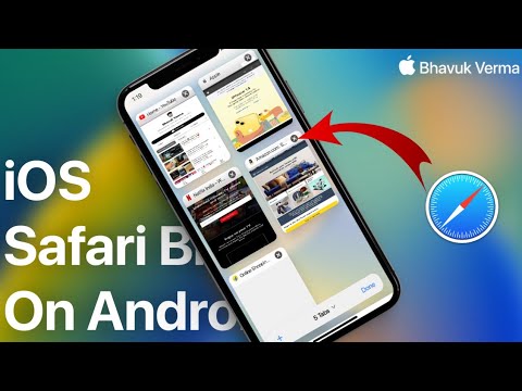 iOS 16 🍎 Safari Browser for Any Android 📲 🔥