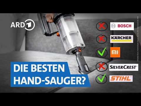 Handstaubsauger im Test 2025: Bosch, Kärcher, Stihl, Lidl & Co. 💨 | Marktcheck SWR