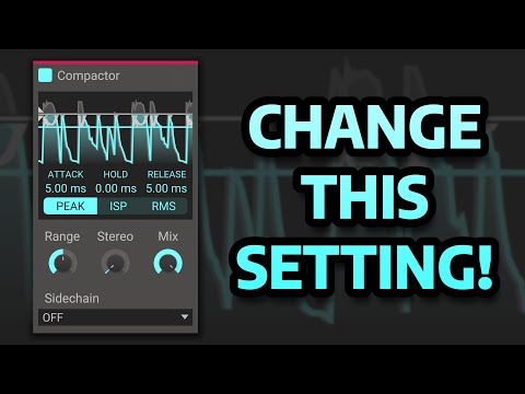 Watch this BEFORE you sidechain with Kilohearts Compactor...