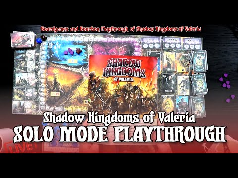 Shadow Kingdoms of Valeria Live Play Through: Solo Mode