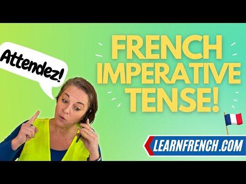 The French IMPERATIVE Tense explained! Full lesson & explanation!