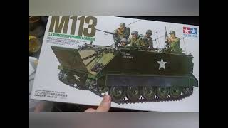 【プラモデル制作】タミヤ  1/35  MM  No.40  M113装甲兵員輸送車【筆塗り】