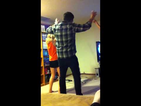 It is raining men for a drunk Chris Hentz