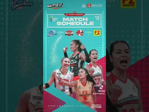 PVL Game Schedule - February 25, 2023
